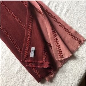 BAJRA Cashmere / Silk Ombré Scarf. Mint!